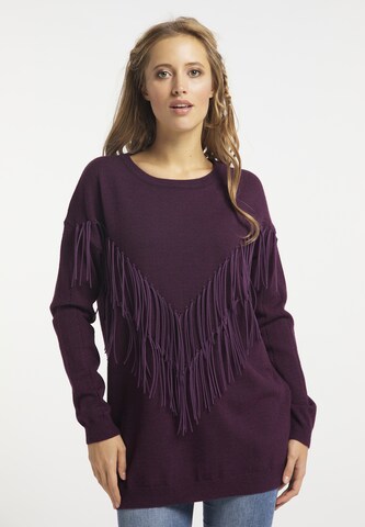 usha FESTIVAL Sweater in Purple: front