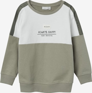 NAME IT Sweatshirt in Grey: front