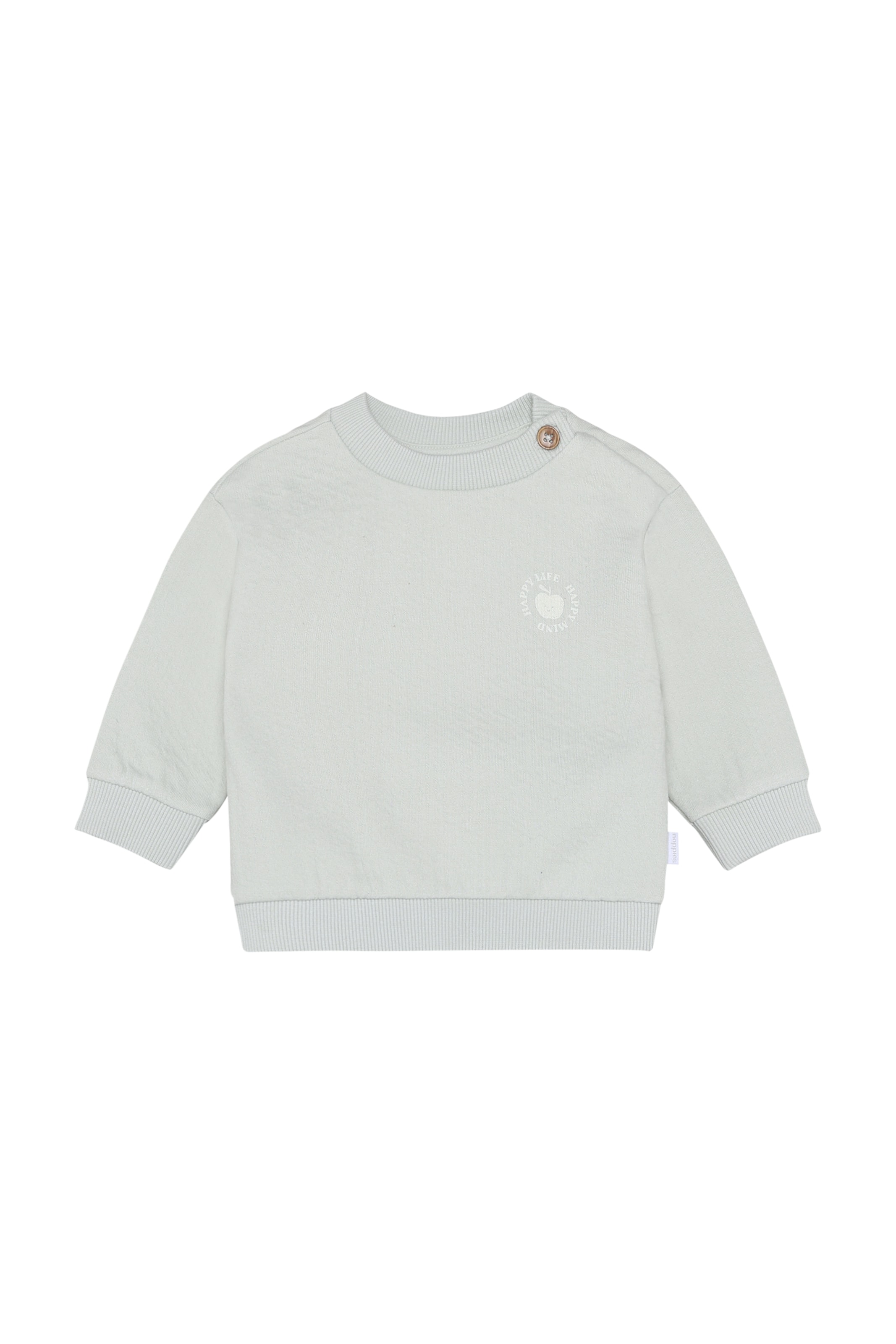 Noppies Sweatshirt in Green: front