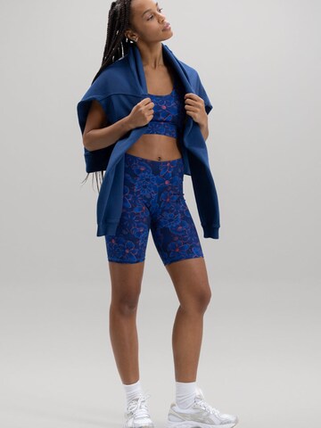 Hey Honey Skinny Leggings 'Biker' in Blue