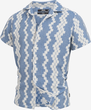 INDICODE JEANS Regular fit Overhemd 'INCosby' in Blauw: voorkant