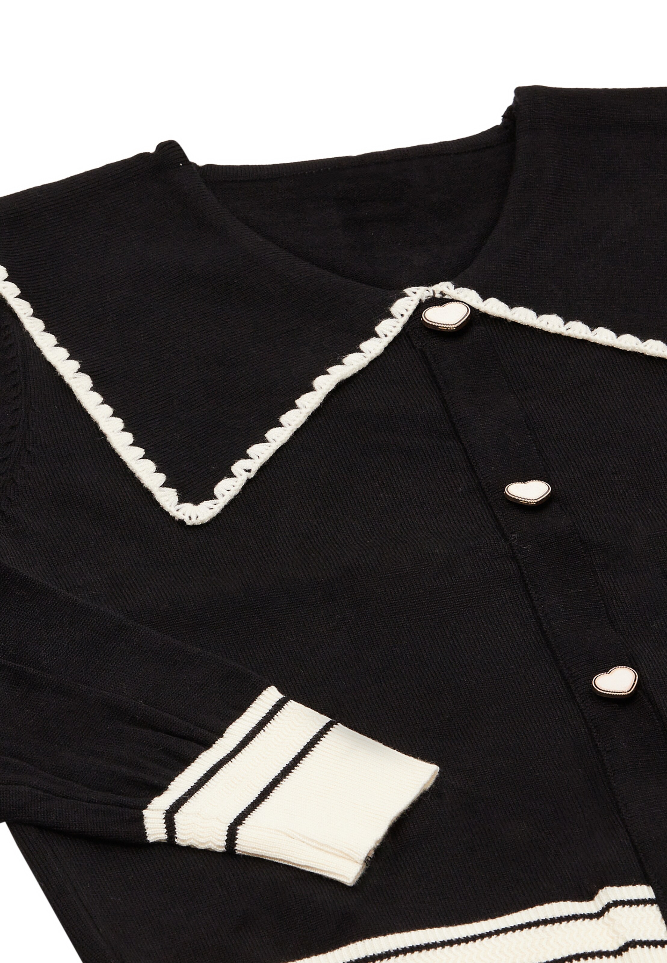 NAEMI - Cárdigan en negro