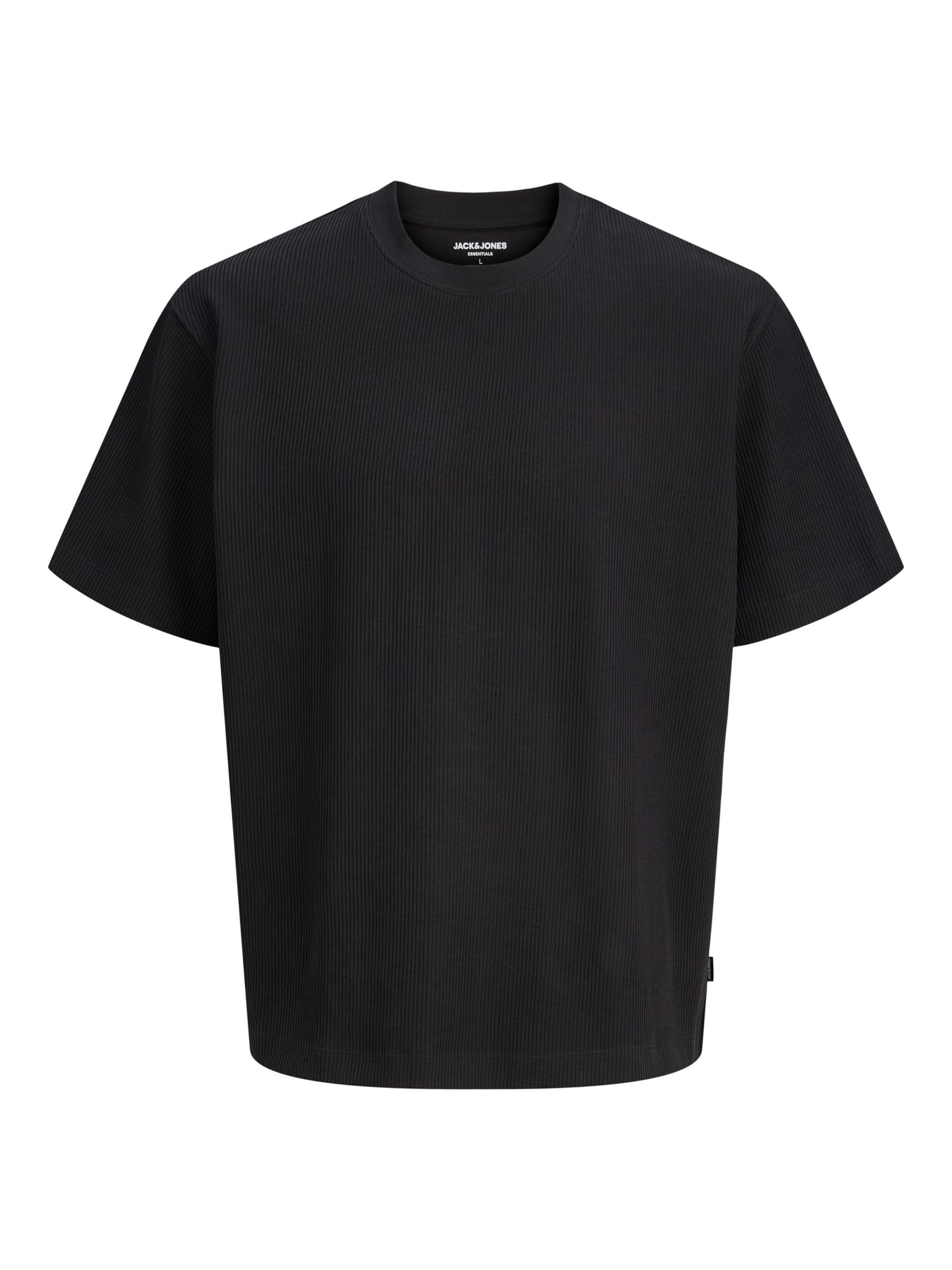 Maglietta di JACK & JONES in nero: frontale