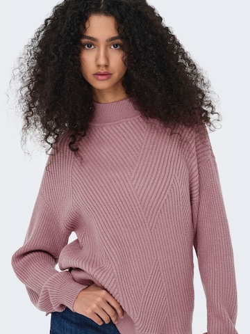 Pull-over 'ONLNELI' ONLY en rose
