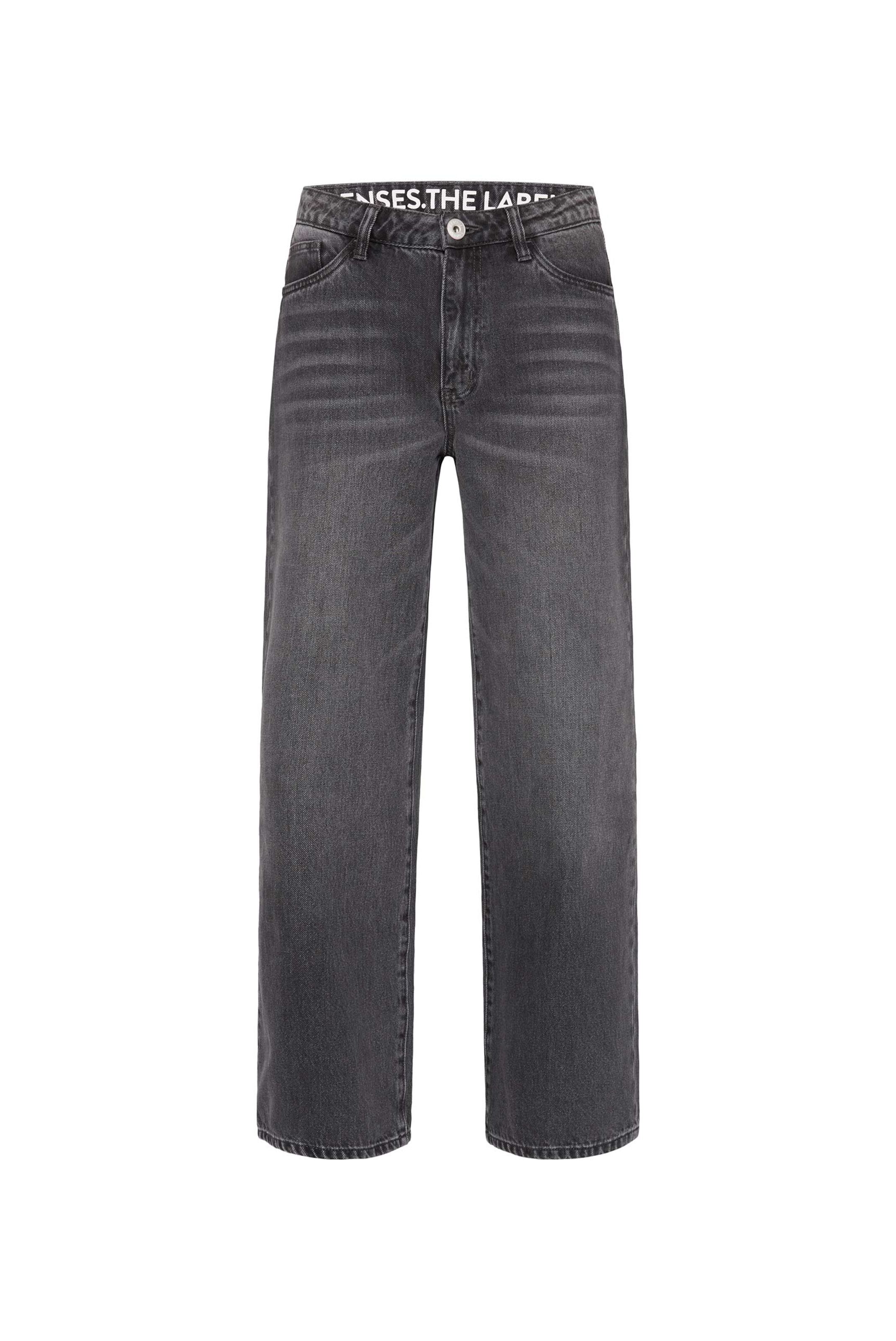 SENSES.THE LABEL Wide leg Jeans 'NE:LA' in Grey: front