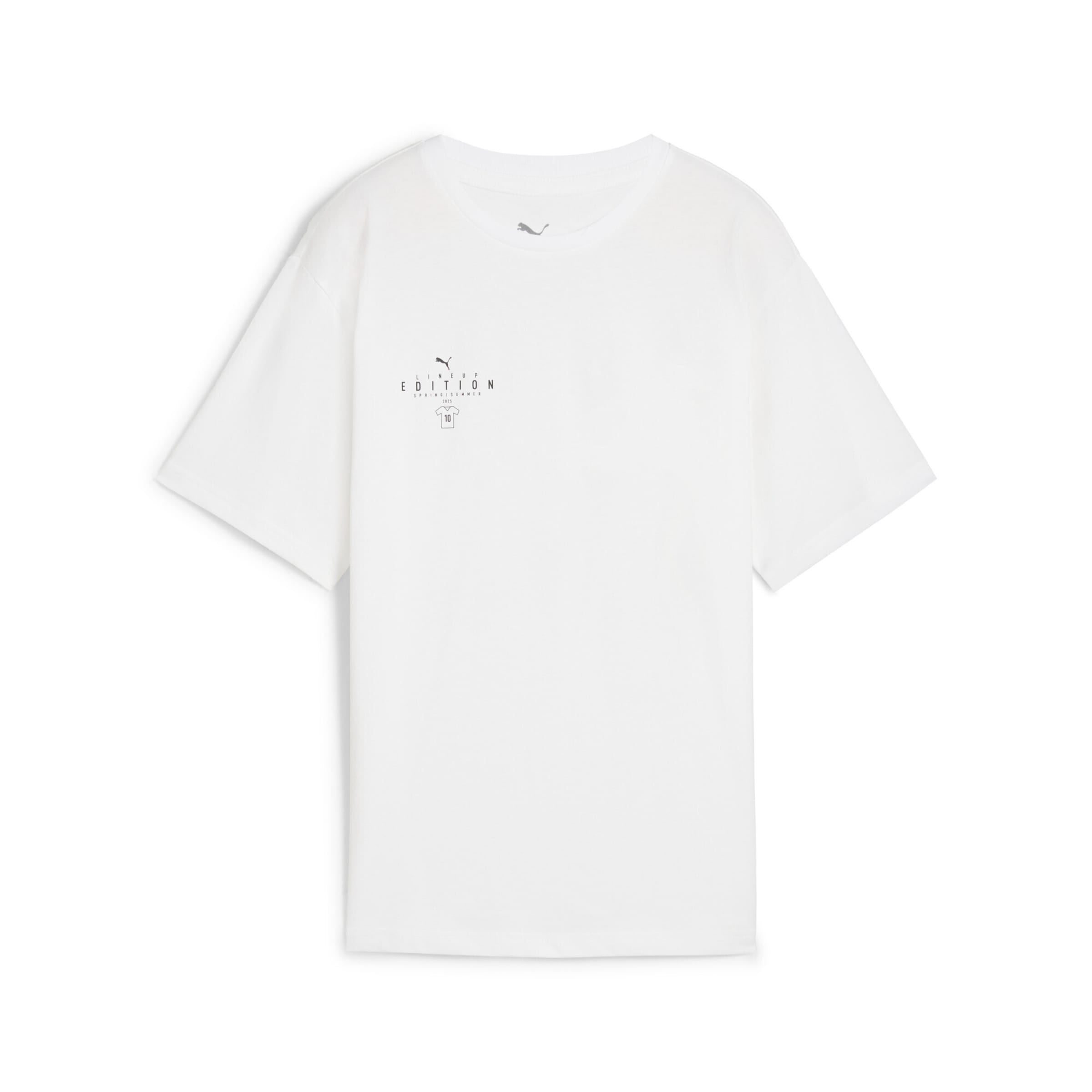 PUMA Functioneel shirt 'FtblEdition' in Wit: voorkant