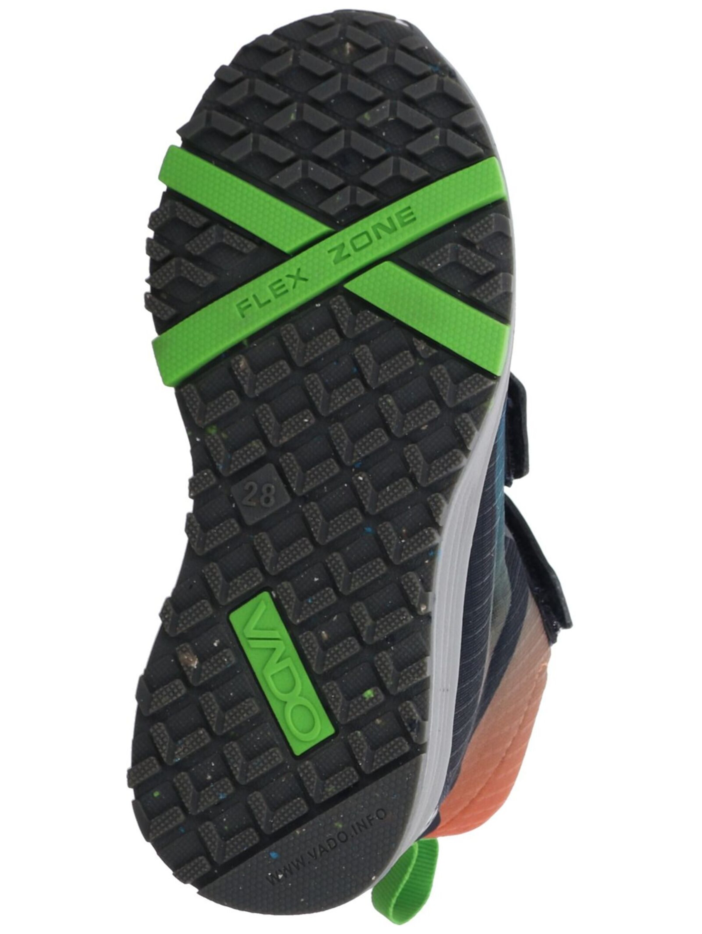 Bottes 'Smiley Velcro' Vado en bleu