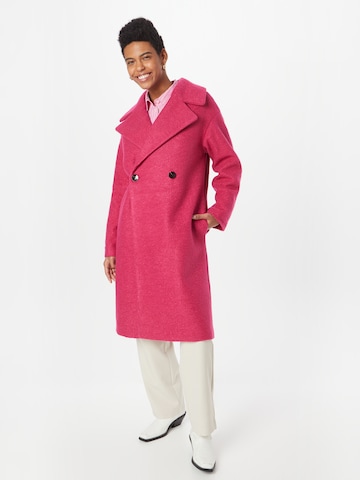 Dorothy Perkins Ανοιξιάτικο και φθινοπωρινό παλτό σε ροζ: μπροστά