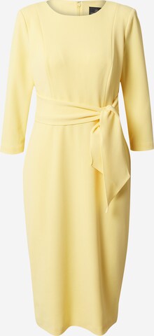 Robe Adrianna Papell en jaune : devant