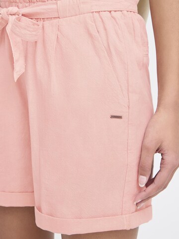 Loosefit Pantalon 'Lina' Oxmo en orange