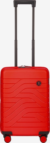 Bric's Trolley 'Ulisse' in Rood: voorkant