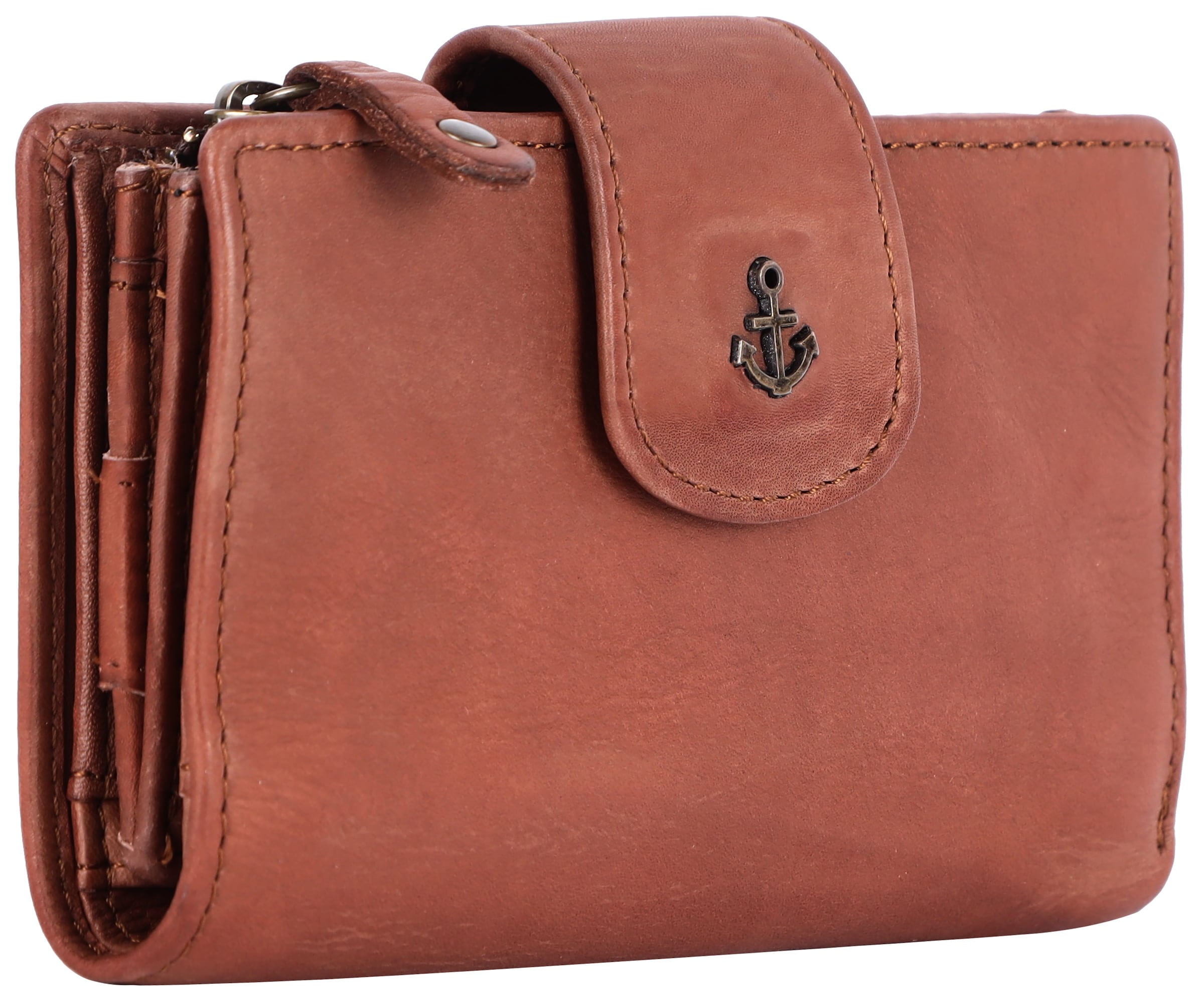 Portamonete di Harbour 2nd in marrone