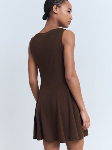 MANGO Dress 'SICILY' in Brown