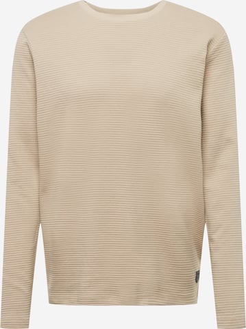 T-Shirt 'Philly' JACK & JONES en beige : devant