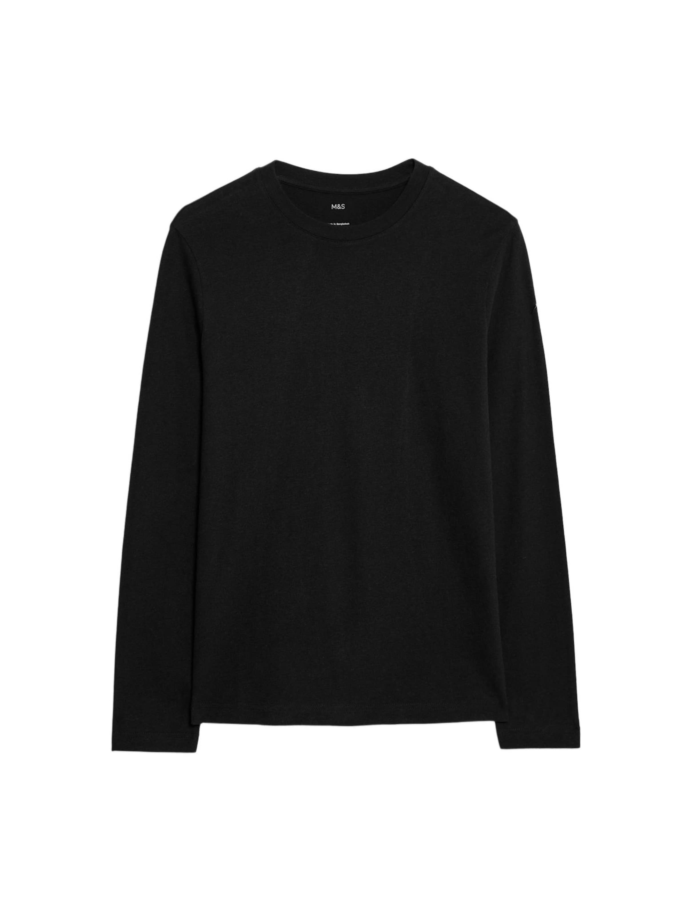Marks & Spencer T-Shirt in Schwarz: Vorderseite