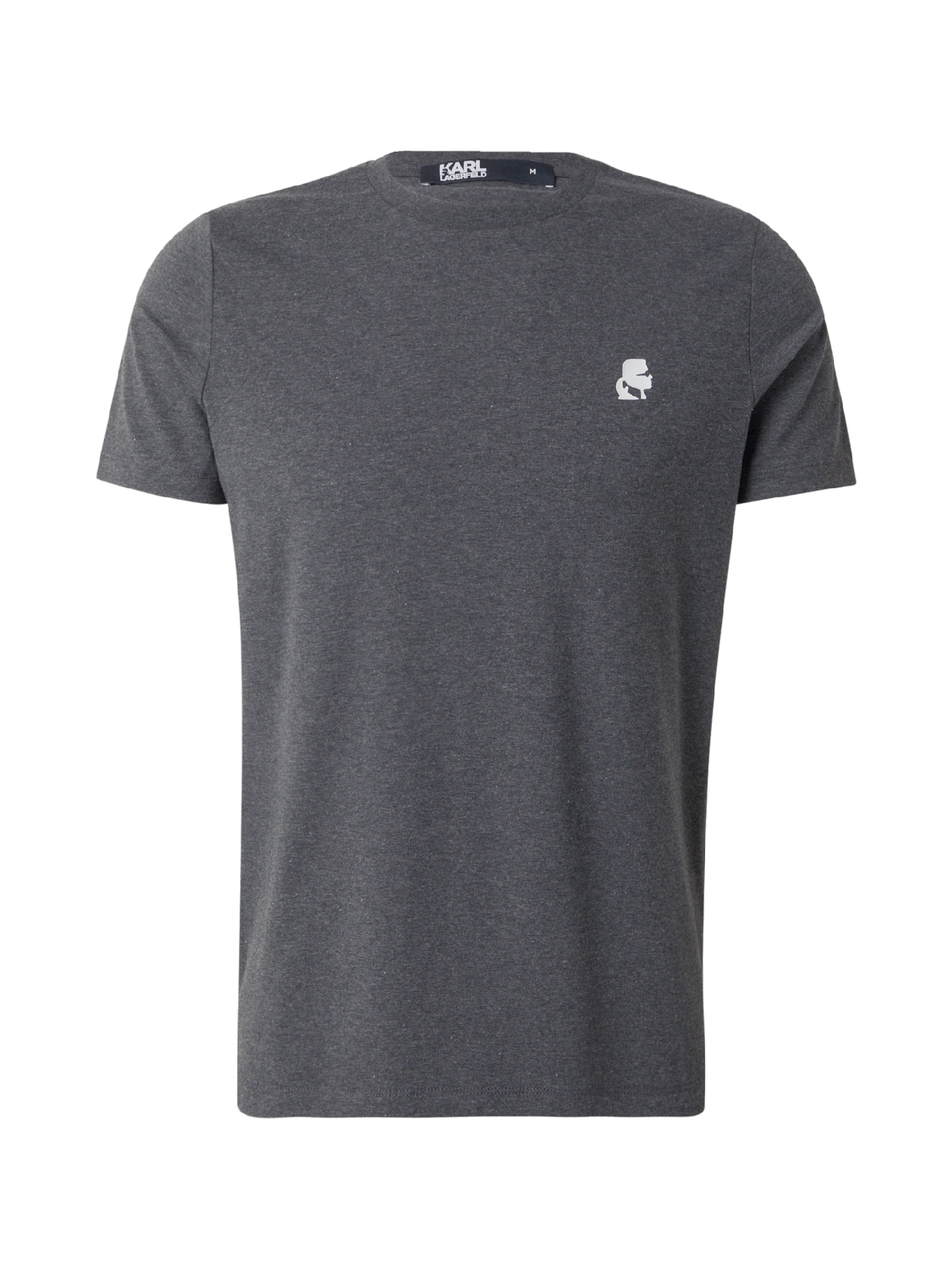 Maglietta di Karl Lagerfeld in grigio: frontale