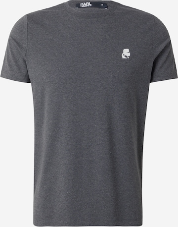 Maglietta di Karl Lagerfeld in grigio: frontale