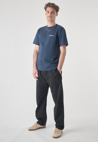 T-Shirt 'Surf the web' Cleptomanicx en bleu