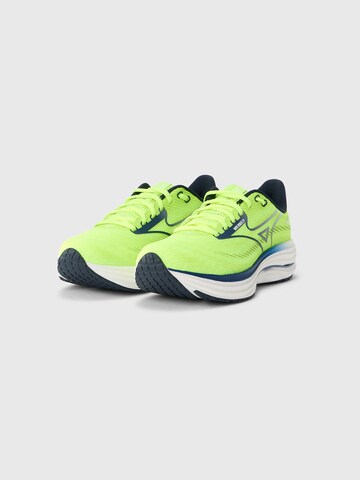 Chaussure de course 'WAVE RIDER' MIZUNO en jaune