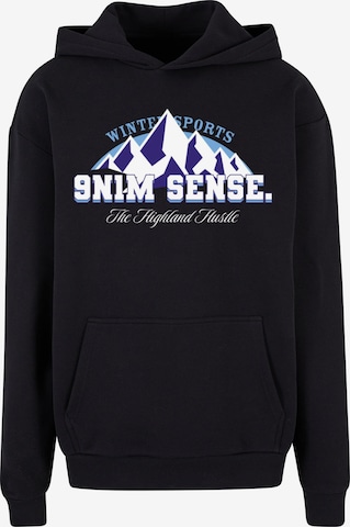 Sweat-shirt 'Highland Hustle' 9N1M SENSE en noir : devant