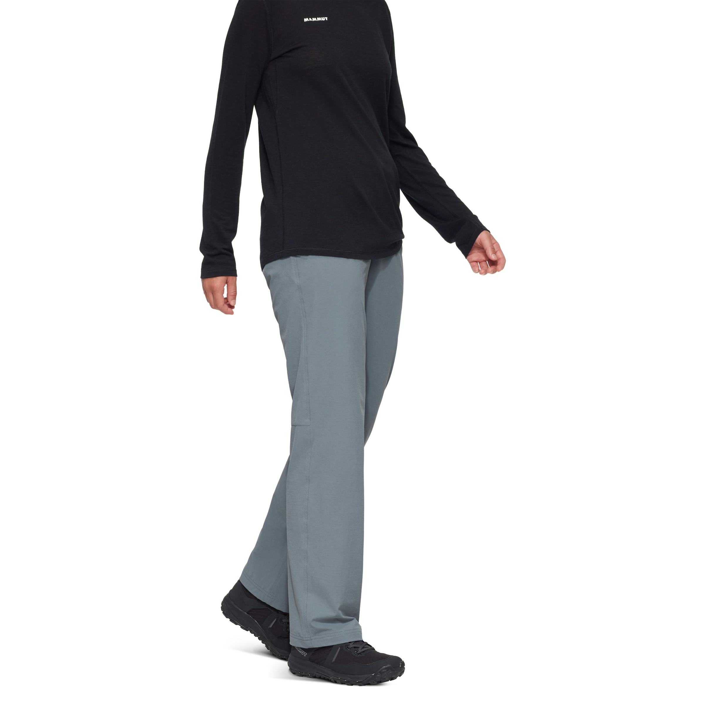 MAMMUT Regular Outdoor Pants 'Hiking V' in Blue