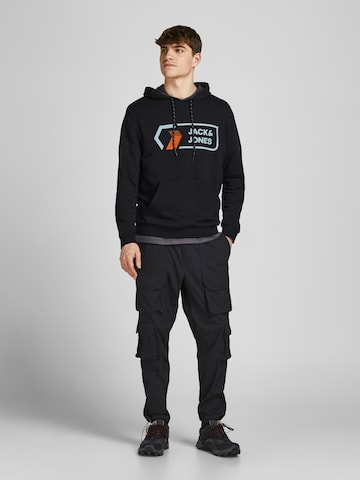 JACK & JONES Sweatshirt 'Logan' in Schwarz