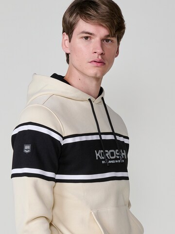 Sweat-shirt KOROSHI en blanc