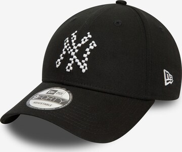 NEW ERA Cap 'SEASONAL INFILL 9FORTY NEYYAN' in Black: front