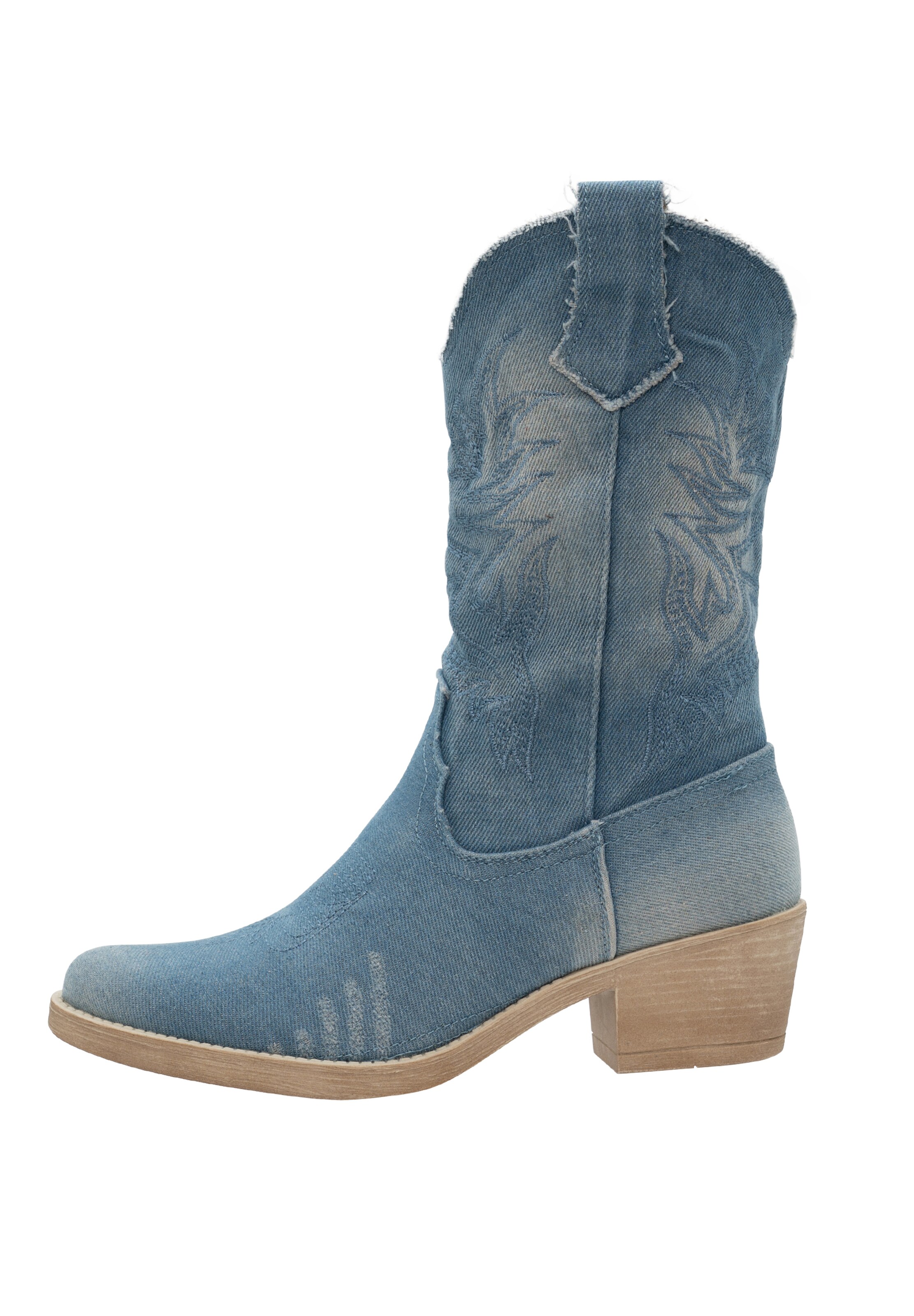 Stivale da cowboy di Salinyang in blu