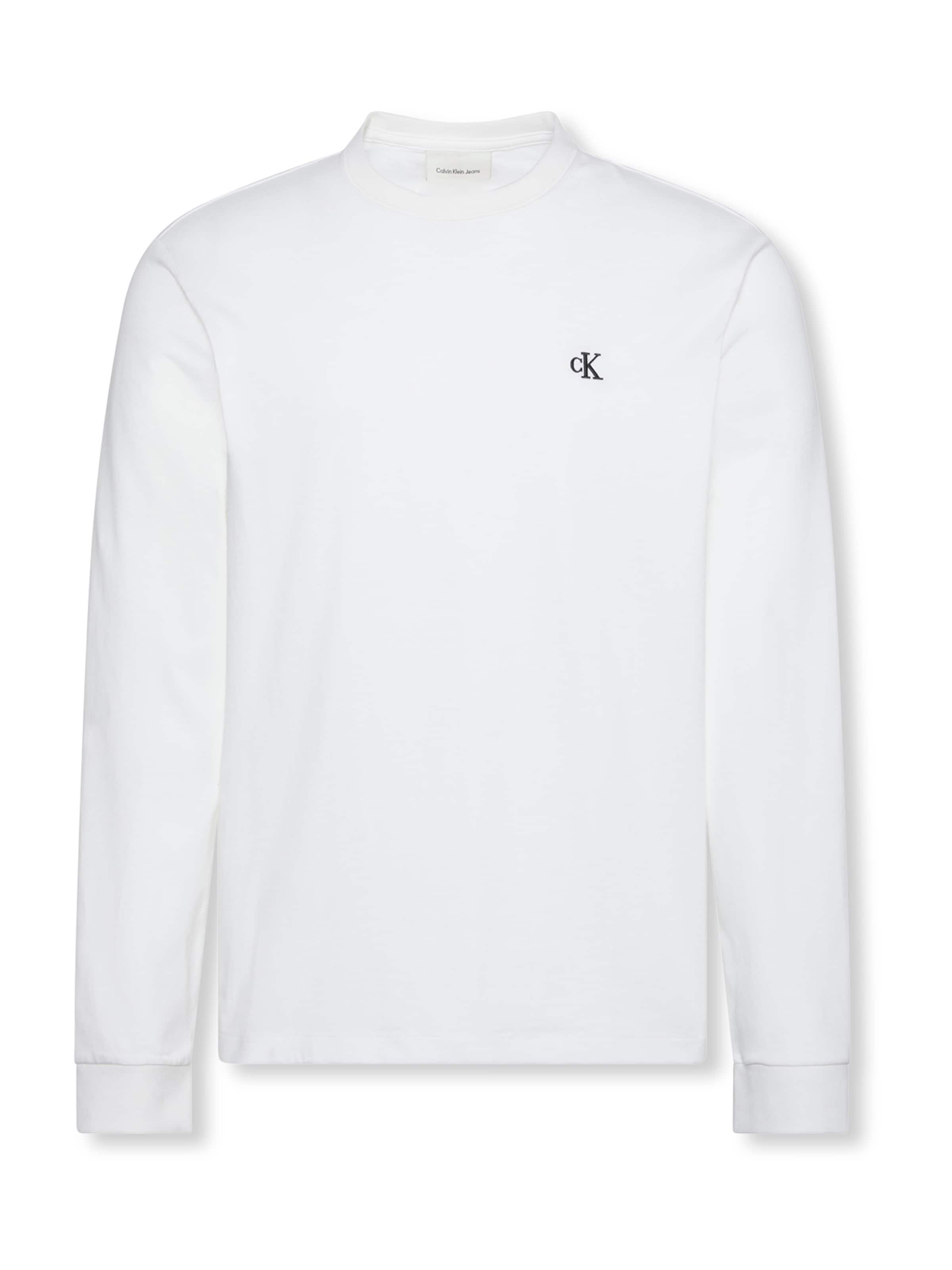 Calvin Klein Jeans Μπλουζάκι σε λευκό: μπροστά