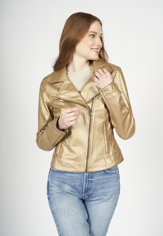 FREAKY NATION Between-season jacket 'Runa-FN' in Gold: front