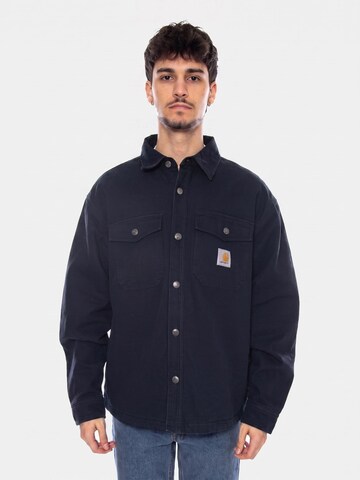 Comfort fit Camicia 'Selby Shirt Jac Deep Night' di Carhartt WIP in blu: frontale