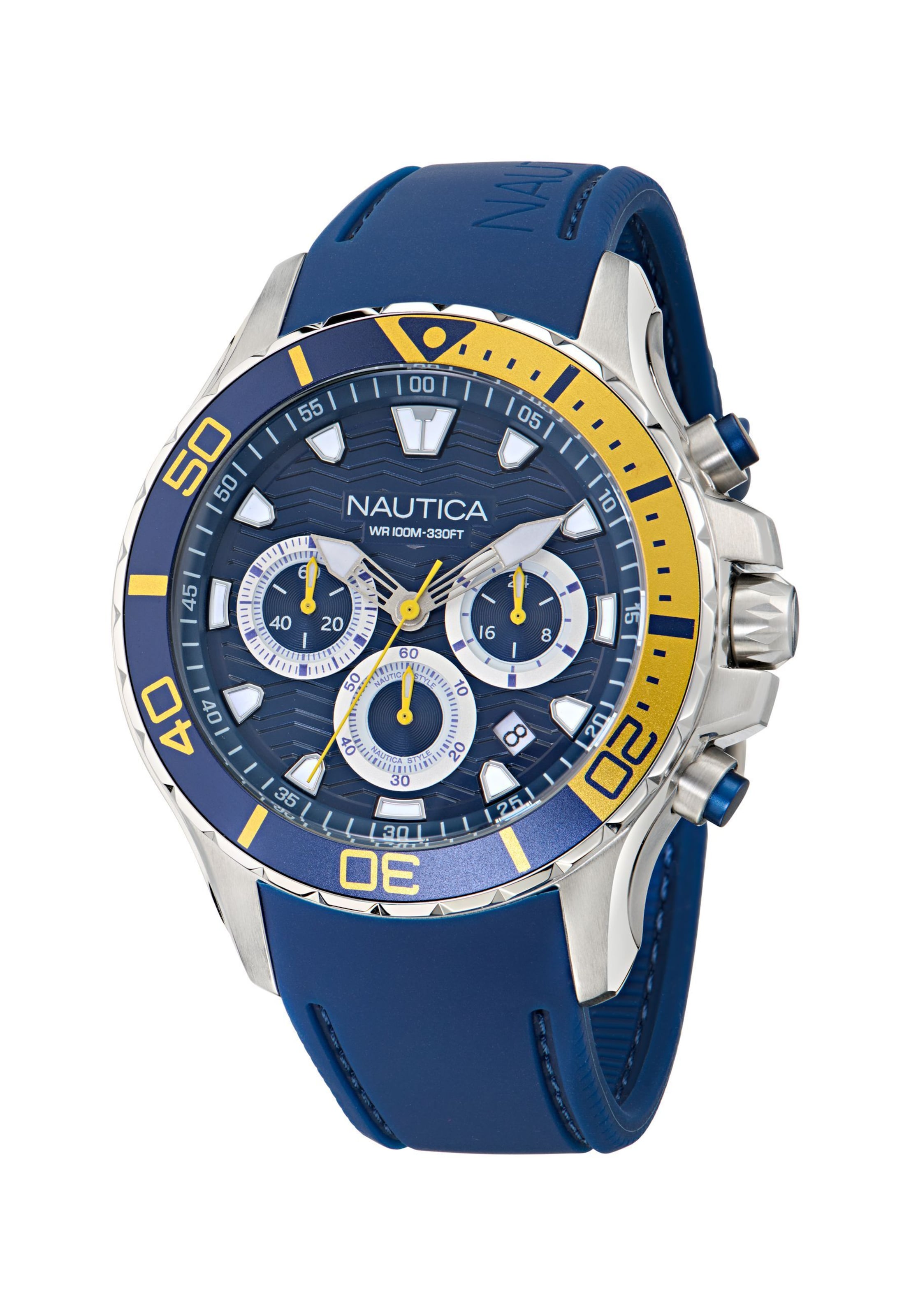 NAUTICA Analogt ur i blå: forside