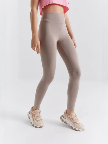 Tommy Life Skinny Leggings 'Gamaschen' - szürke