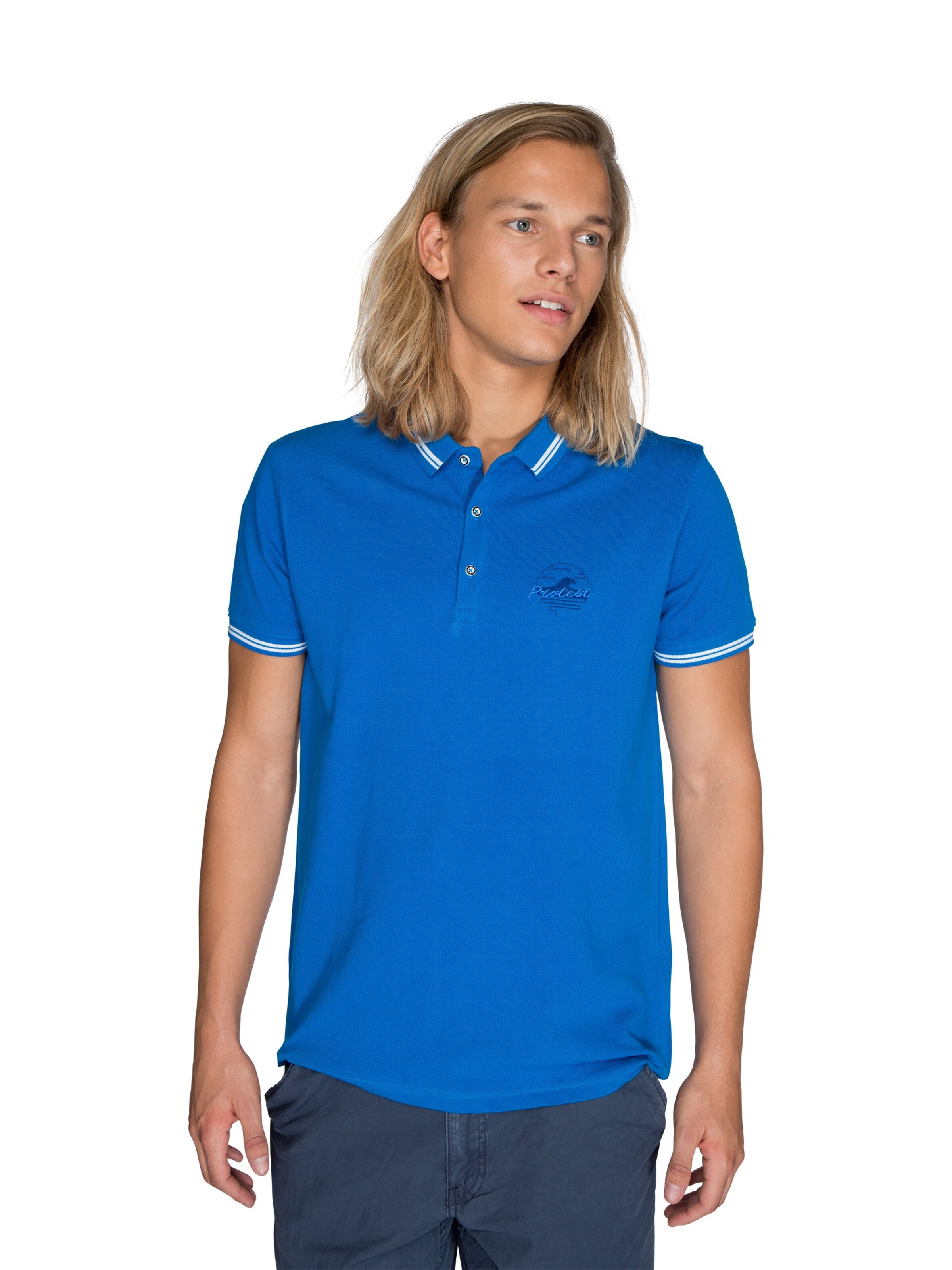 PROTEST Shirt 'TED' in Blue