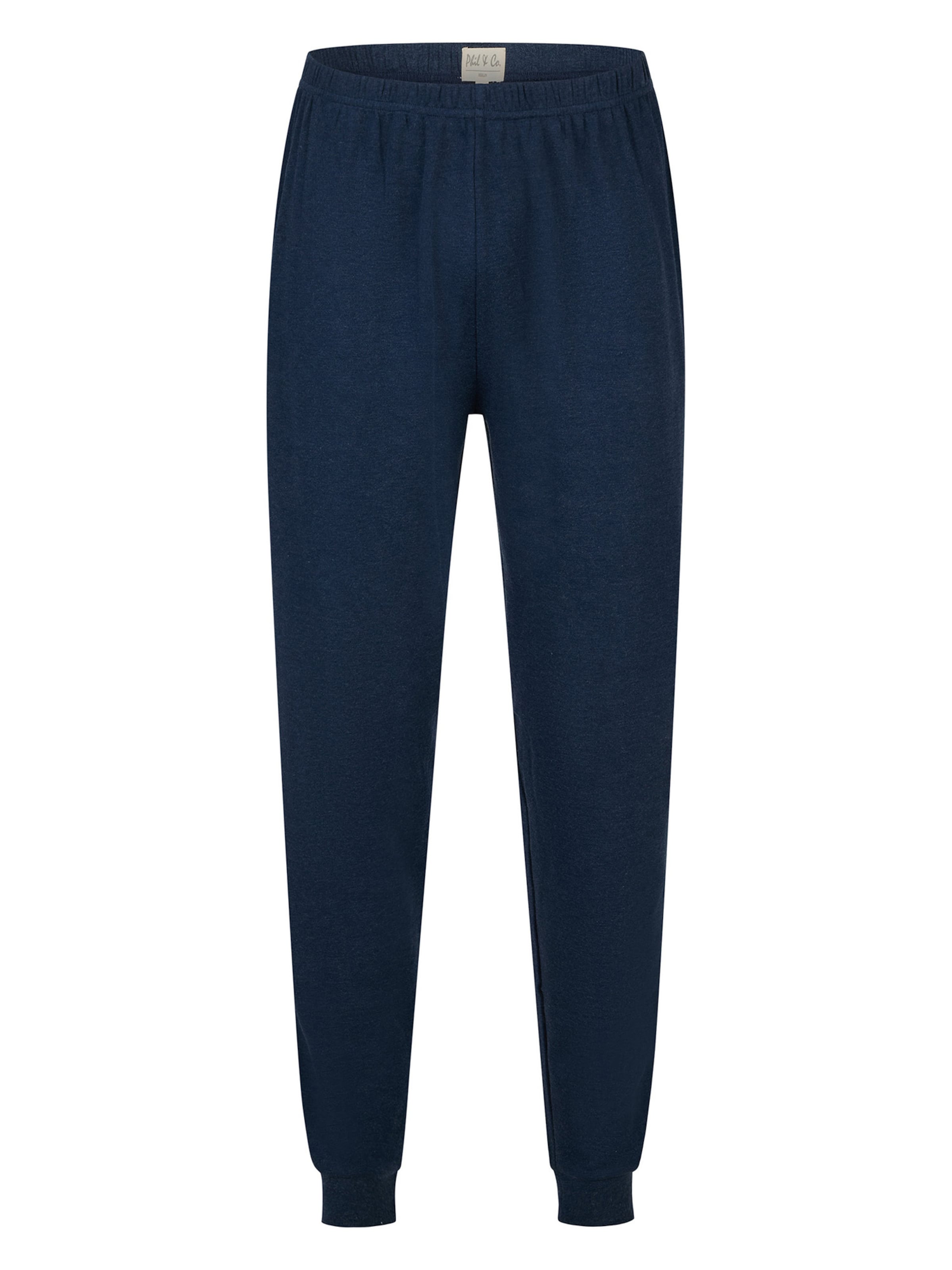 Pyjama long ' Soft and Cozy ' Phil & Co. Berlin en bleu