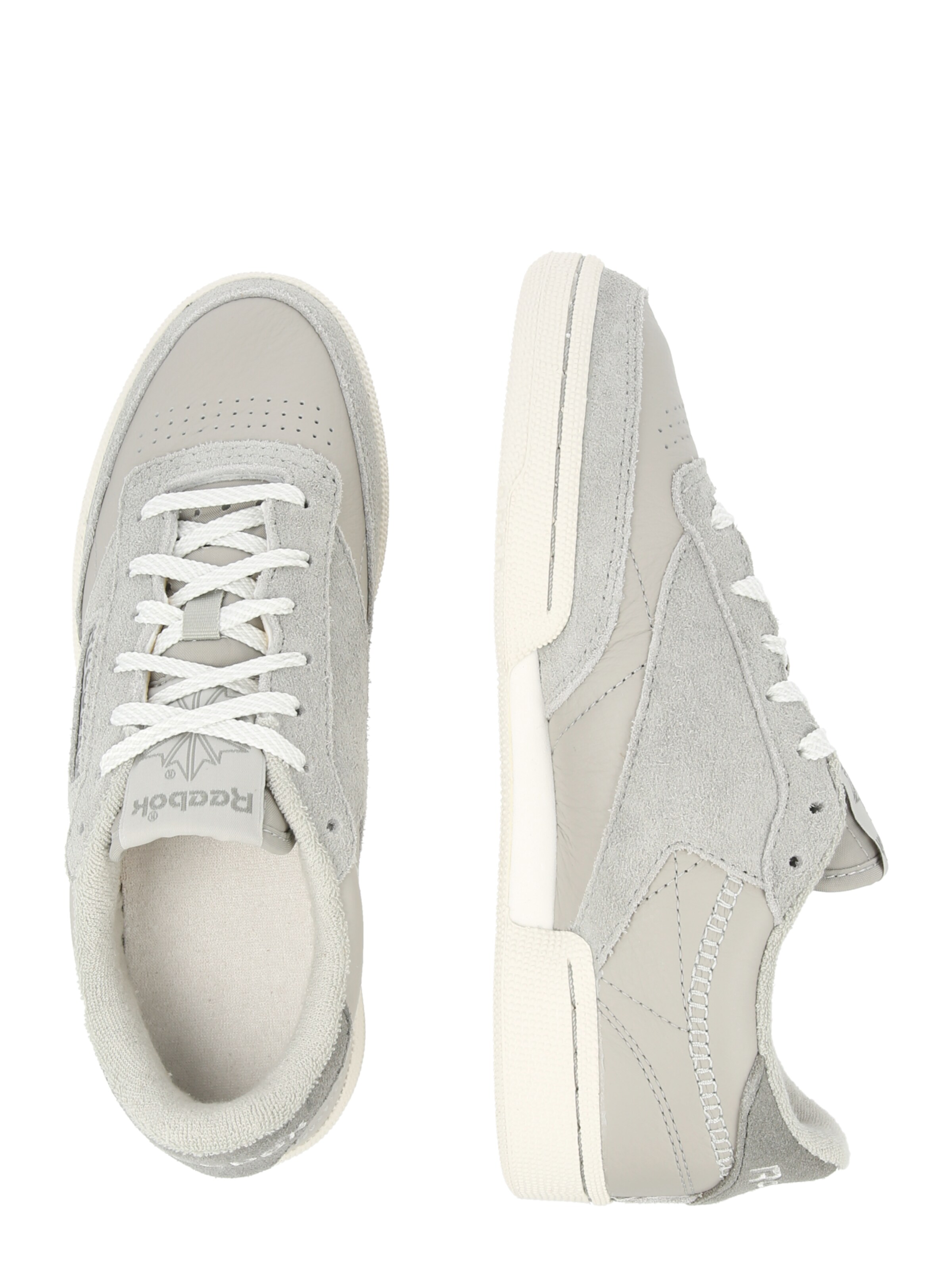 Reebok Matalavartiset tennarit 'CLUB C 85' värissä harmaa