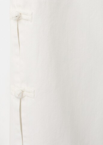 MANGO TEEN Wide leg Jeans 'Aiko' in White