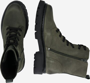 BULLBOXER - Botines con cordones en verde