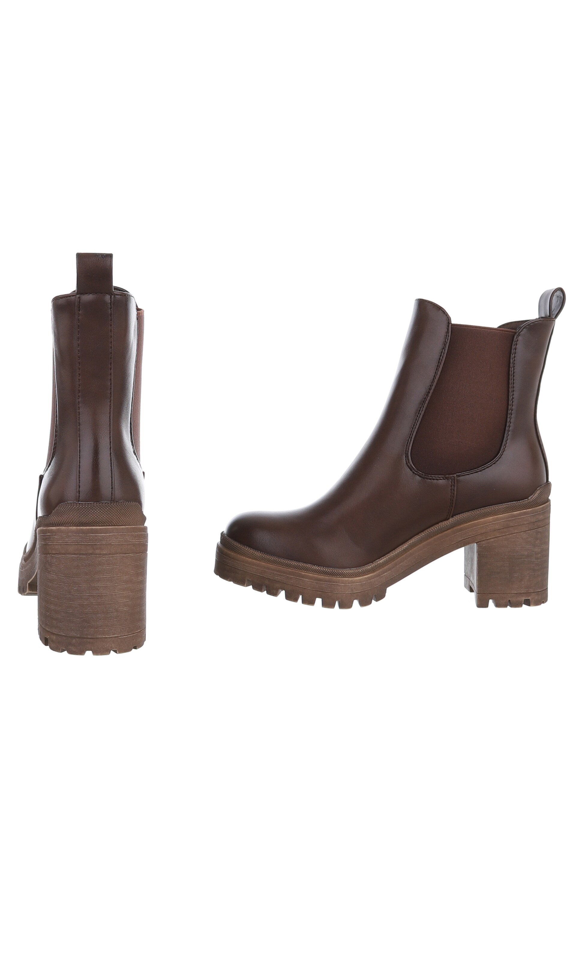 Ital-Design Chelsea Boots in Brown