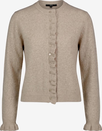Cardigan zero en beige : devant