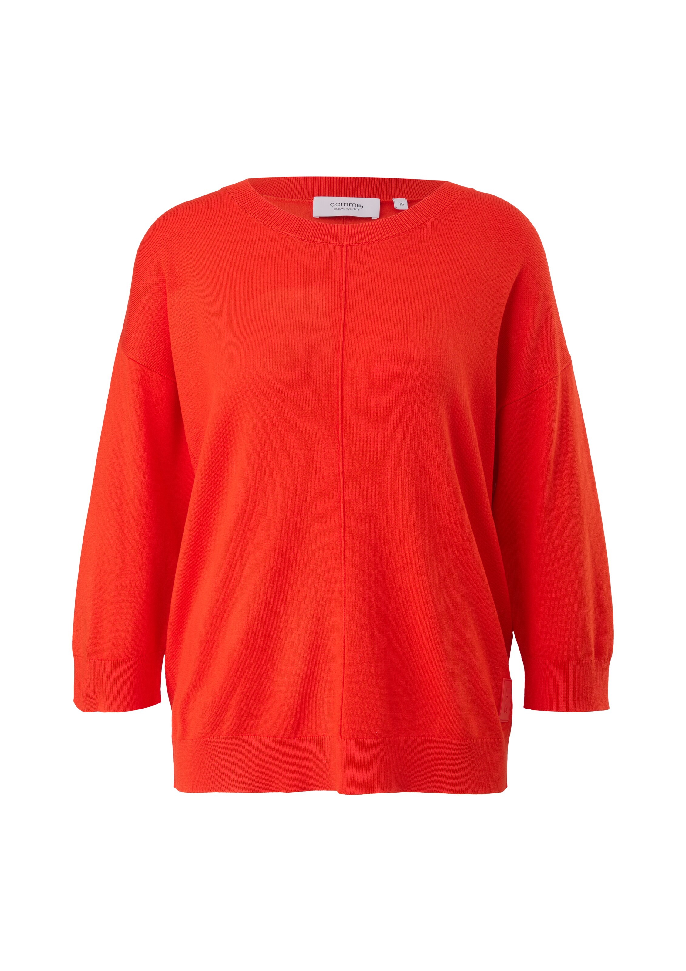 comma casual identity Pullover in Rot: Vorderseite