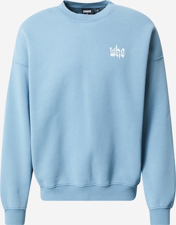 ABOUT YOU x DardanSweater majica 'Jake' - plava boja: prednji dio