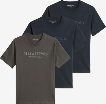 Marc O'Polo Shirt 'Kjer' in Blue: front