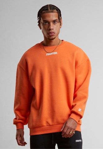 Starter Black Label Sweatshirt 'Essential' in Oranje: voorkant