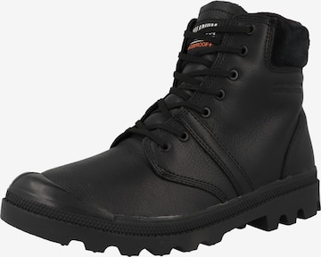 Palladium Lace-Up Boots 'Brousse' in Black: front