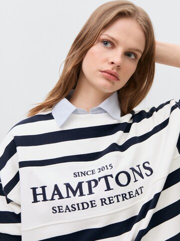 MANGO TEEN Sweatshirt 'HAMPTONS' in White