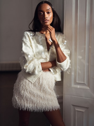 Next Kjol i vit: framsida