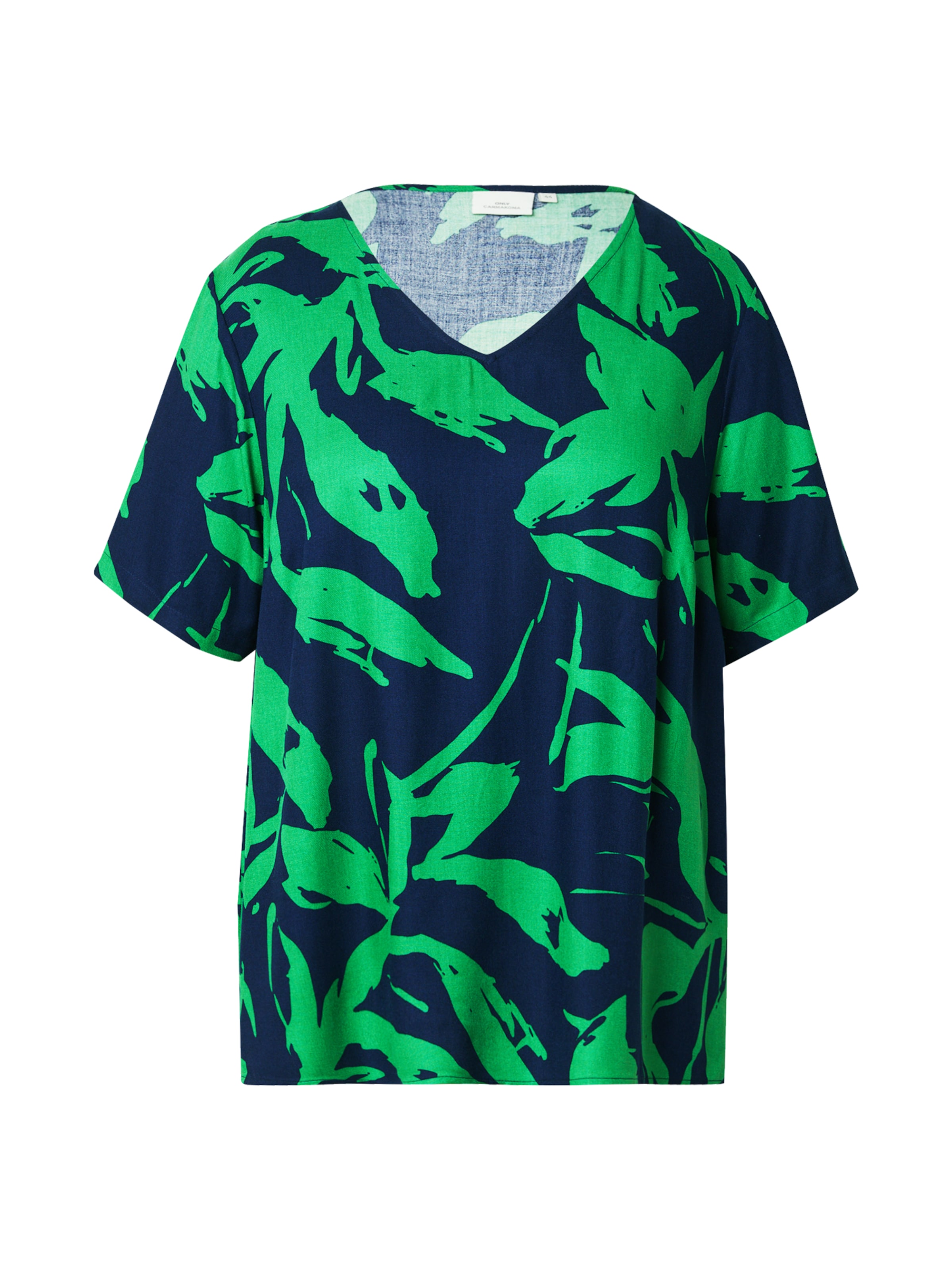 mėlyna ONLY Carmakoma Palaidinė &#x27;CARFlorra&#x27;: priekis