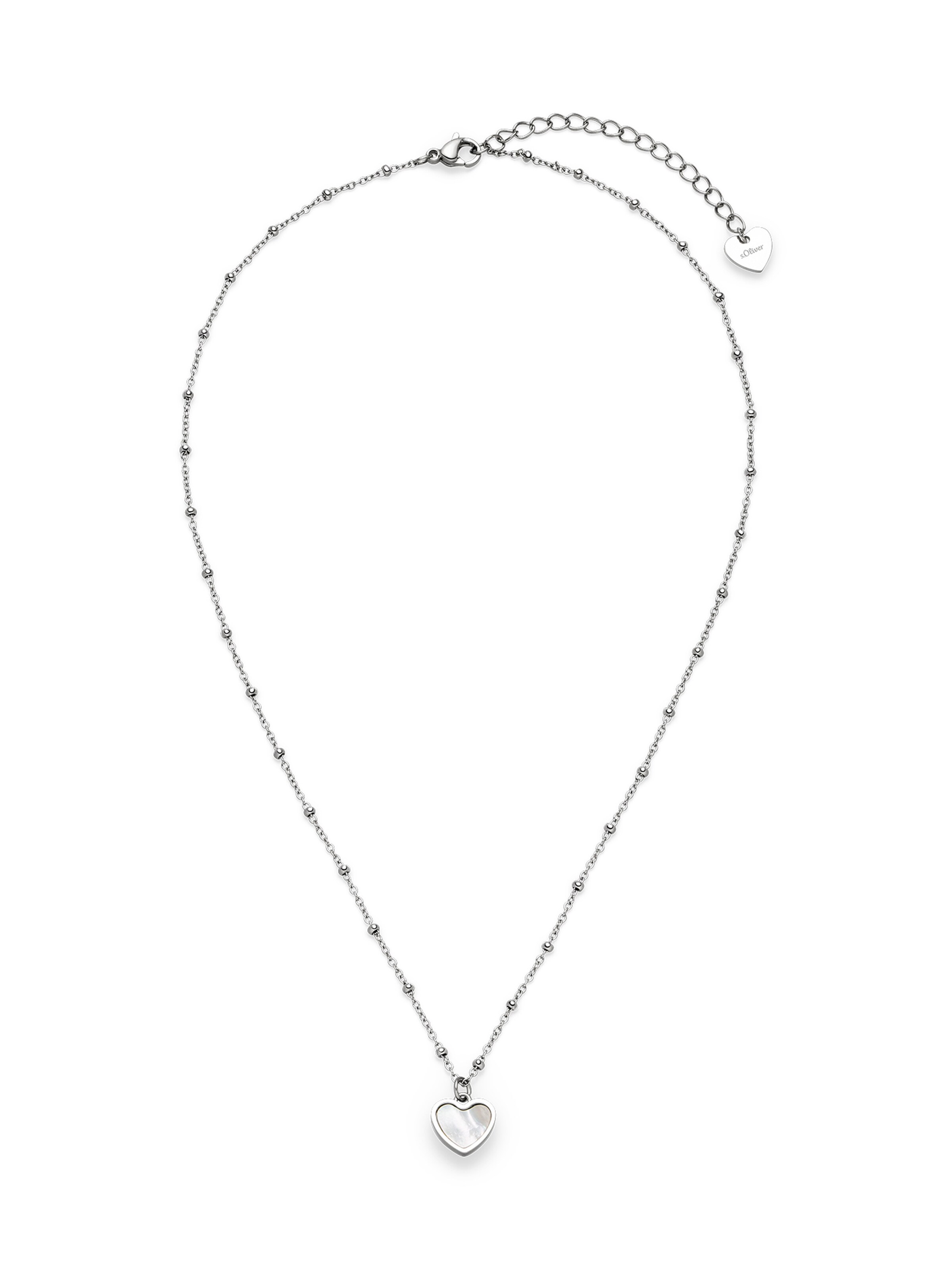 s.Oliver Kette in Silber: Vorderseite